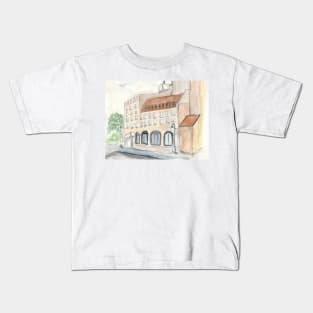 Hotel Ojibway Plein Air Kids T-Shirt